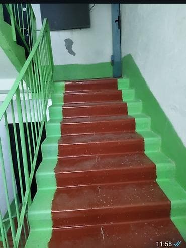 сдаю квартиру в 10 мкр: 2 комнаты, 47 м², 105 серия, 2 этаж, Старый ремонт — 8