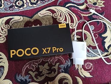 hoco q14: Poco X7 Pro, Б/у, 256 ГБ, цвет - Черный, 2 SIM — 3