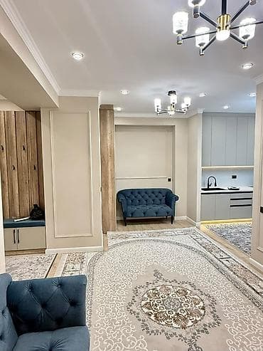 к акиева: 2 комнаты, 58 м², Ак-Кеме (старый аэропорт) Элитка, 13 этаж, Дизайнерский ремонт — 8