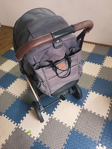 doona x: Коляска, Другой бренд, цвет - Серебристый, Б/у — 2