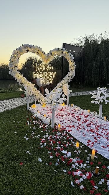 Организация мероприятий: Что входит в Оформление Happy Birthday и Marry Me ✅Большая светящая — 1