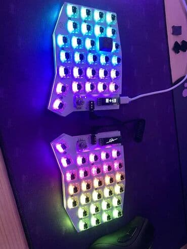 Клавиатура, Механическая, Проводное подключение, Размер: 80%