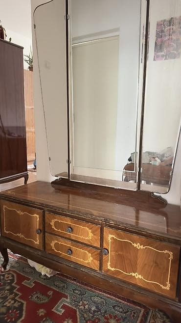 буу спальные гарнитуры: Спальный гарнитур, Б/у, Другая страна производитель, Дерево, Самовывоз, цвет - Коричневый — 6