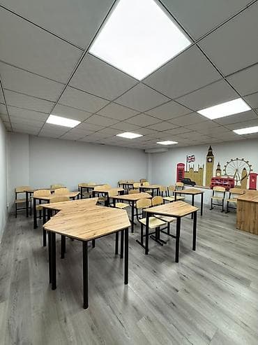 жумуш кафе: Кабинет Курстар үчүн Турак комплексинде, 52 м², Жертөлө кабаты, Жабдуулары менен — 4