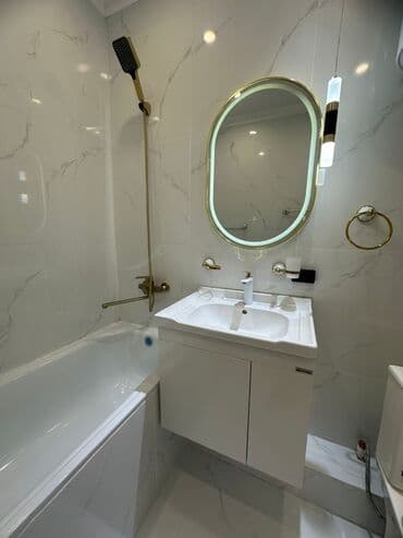 срочно продам 1 комнатную квартиру рядом просп жибек жолу бишкек: 1 комната, 48 м², Элитка, 9 этаж, Евроремонт — 10