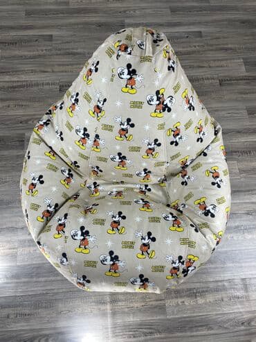 Бинбэг, Новый, Самовывоз, Бесплатная доставка, Платная доставка, цвет - Бежевый