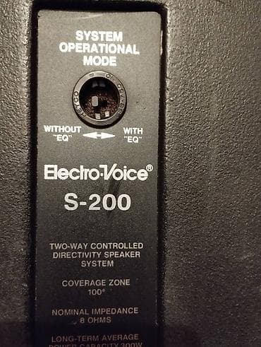 магинтафон калонка: Продаю колонки Electro-voice s-200 привезли из Америки — 4