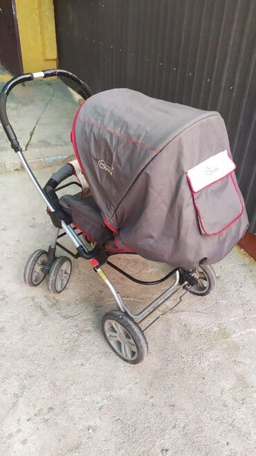 детская коляска демисезонная: Коляска, Б/у — 4