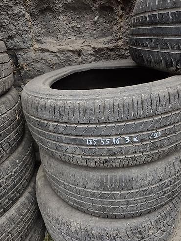 nardo grey: Шины 185 / 55 / R 16, Лето, Б/у, Пара, Легковые, Япония, Toyo — 1