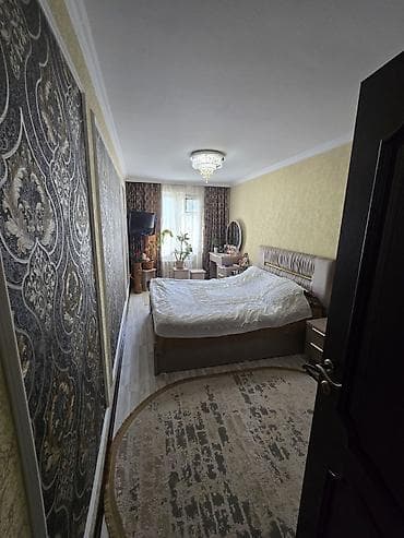 flat osh: 3 комнаты, 56 м², 4 этаж, Старый ремонт — 3