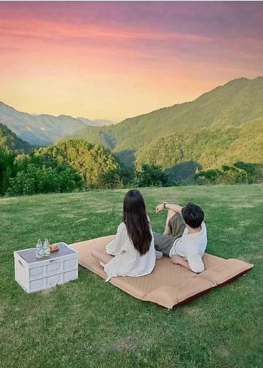 размер одеяло: Самонадувающийся туристический матрас BeiJiLang (двуспальный) В — 5