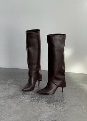 сапоги из натурального меха и кожи: Надевала 1 раз, не мой стиль 
39 размер подойдет на 38, 38,5 — 1