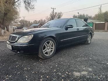 бишкек авто рынак: Mercedes-Benz S-Class: 2001 г., Седан — 2