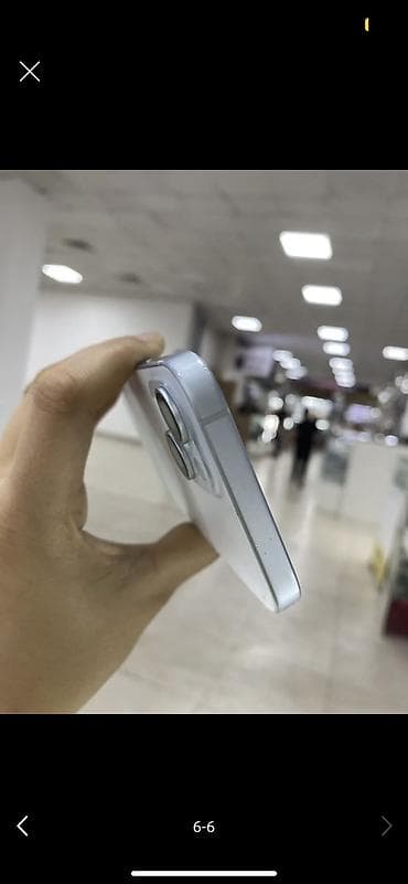 ipone x: IPhone 15, Б/у, 128 ГБ, White Titanium, 82 % — 6