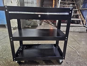 желек: Гүлдөр үчүн секичелүү текче, Темир — 1