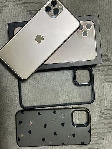 asic s9: IPhone 11 Pro Max, Б/у, 64 ГБ, Золотой, Коробка, 100 % — 2