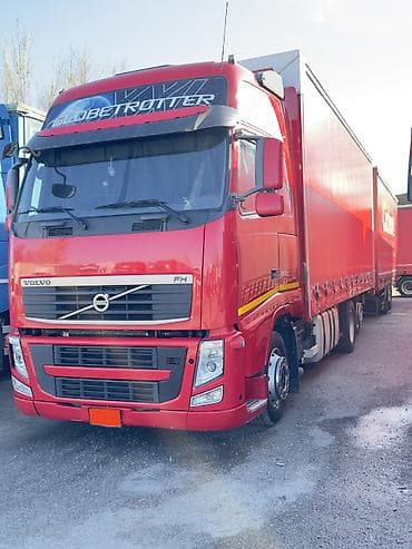 тент для мото: Грузовик, Volvo, Дубль, Б/у — 1