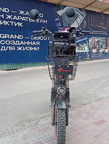 дрон грузовой: Электроскутер DRONGO с грузовой корзиной и задней платформой — 4