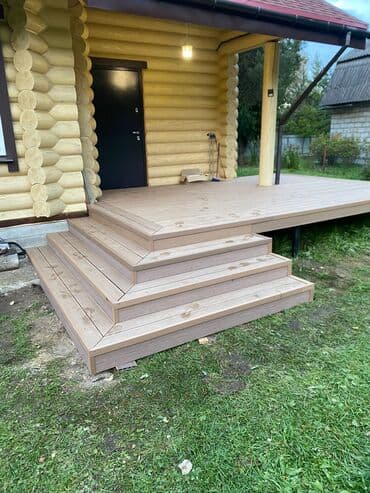 ХДФ: Террасная доска из ДПК .Поставка и монтаж террасной доски ДПК — 9