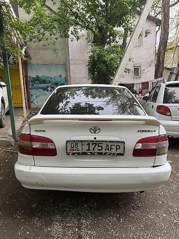 toyota corolla 1997: Toyota Corolla: 1997 г., 1.3 л, Автомат, Бензин, Седан — 2