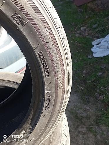 honba crv: Шины 245 / 45 / R 18, Лето, Б/у, Комплект, Корея, GoodYear — 2