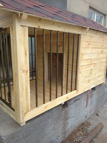 домик для собаки уличный: Вольер для собак. Мини вольер для собак. Размеры (длина 2.10см) ширина — 4