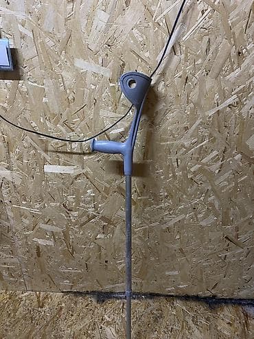 Турмалиновые коврики: Костыль подлоктевой (канадка), универсальный, серый. - Подлокотная — 1