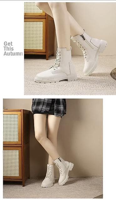 зимний ботинки: Ботинки, 36, Fashion, Новый, цвет - Белый, Самовывоз — 4