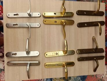 садовую тележку: Дверная ручка, Для межкомнатных дверей, Метал, Без установки, Самовывоз, Новый — 3