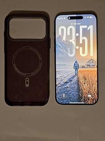 iphone xs 64: IPhone 17 Pro Max, Б/у, 512 ГБ, Синий, Чехол, 100 % — 1