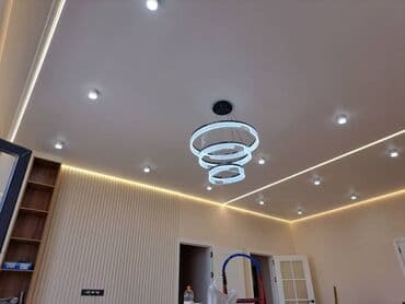 мастер натяжных потолков: Натяжной потолок Глянцевое, Матовое, 3D потолки Гарантия, Монтаж, Бесплатная консультация — 1