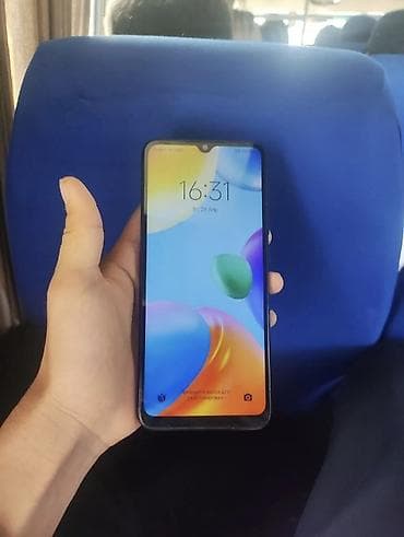машина xiaomi: Redmi, Redmi 10C, Б/у, 64 ГБ, цвет - Черный, 2 SIM — 4