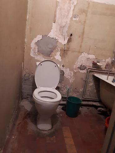 комната бишкеке: 48 м², Без мебели — 3