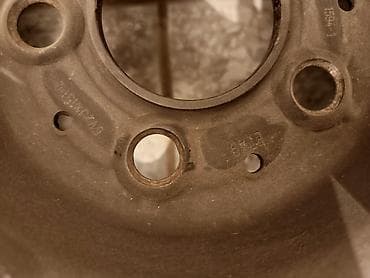 diski kg: Железные Диски R 15 Mercedes-Benz, 1 шт, отверстий - 5, Б/у — 3