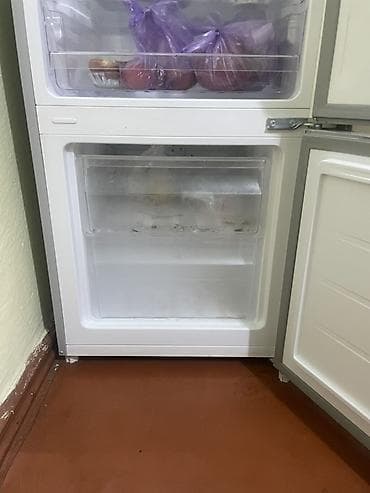 mix 4: Холодильник с нижней морозильной камерой, серебристый цвет (серый — 3