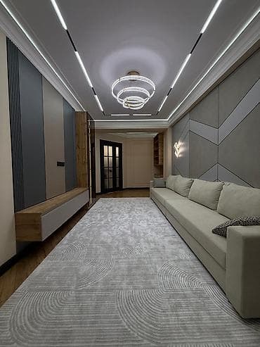 Недвижимость: 3 комнаты, 116 м², Асанбай мкр 13 этаж, Евроремонт — 10