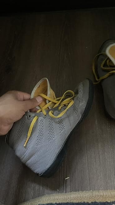 nike react: Мужские кроссовки, 40, 40.5, Adidas, Б/у, цвет - Серый, Платная доставка — 3