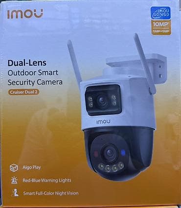 video camera: IMOU Cruiser Dual 2 — уличная умная камера видеонаблюдения с двумя — 1