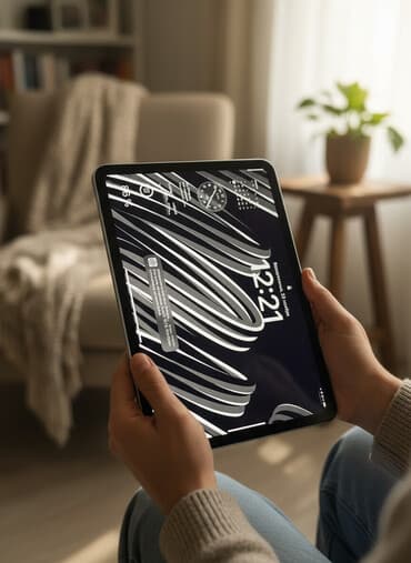 ноутбук в рассрочку без первоначального взноса: Планшет, Apple, память 128 ГБ, 10" - 11", Wi-Fi, Б/у, Классический цвет - Голубой — 1