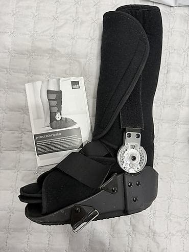 умный ортез: Ортез-ходунок для голеностопа с регулируемым углом сгибания/разгибания — 1