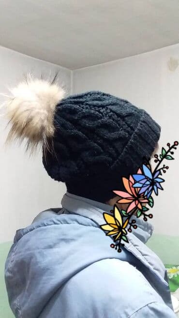 кошельки бишкек: Шапки чёрная и белая, б/у, хорошее состояние. По 100 сом каждая — 2