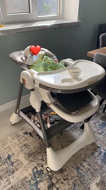 стульчик для малыша: Стульчик для кормления Skillmax - Многофункциональный: подходит с — 3