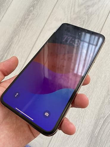 iphone d: IPhone 11 Pro Max, Б/у, 256 ГБ, Золотой, Коробка, 74 % — 5