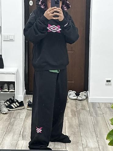 худи мужская: Спортивный костюм, Худи, Штаны, Китай, Оверсайз, M — 1