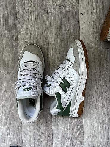 nb 550: Мужские кроссовки, 41.5, New Balance, Б/у, цвет - Белый, Самовывоз, Бесплатная доставка, Платная доставка — 2