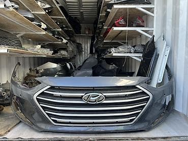 оптом корея: Бампер Hyundai, Б/у, Оригинал — 1