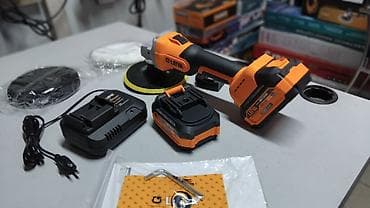 голограммы: Аккумуляторная полировальная машина LEIYA (модель на корпусе — 7