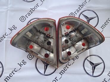 дополнительное освещение на авто: Комплект стоп-сигналов Mercedes-Benz 1996 г., Б/у, Оригинал, Германия — 2