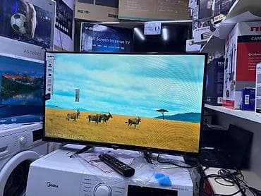 ТВ жана Видео: Телик Телевизоры YASIN 32E8000 smart tv с интернетом youtube 81 см — 6