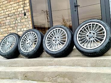 surf 185: Колеса в сборе 245 / R 18, Лето, Б/у, Комплект, Литые, отверстий - 5 — 1